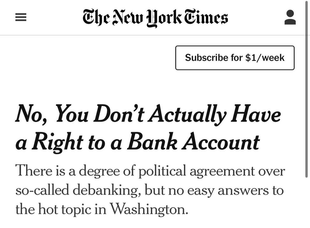 Fuck them banks! You don’t…