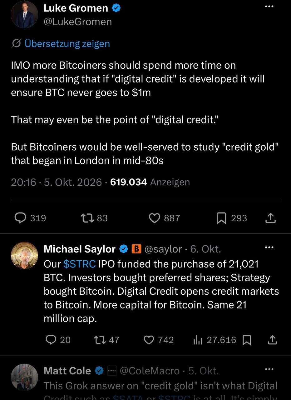 The Credit Gold Delusion
