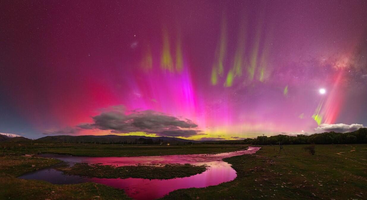 Sky over New Zealand