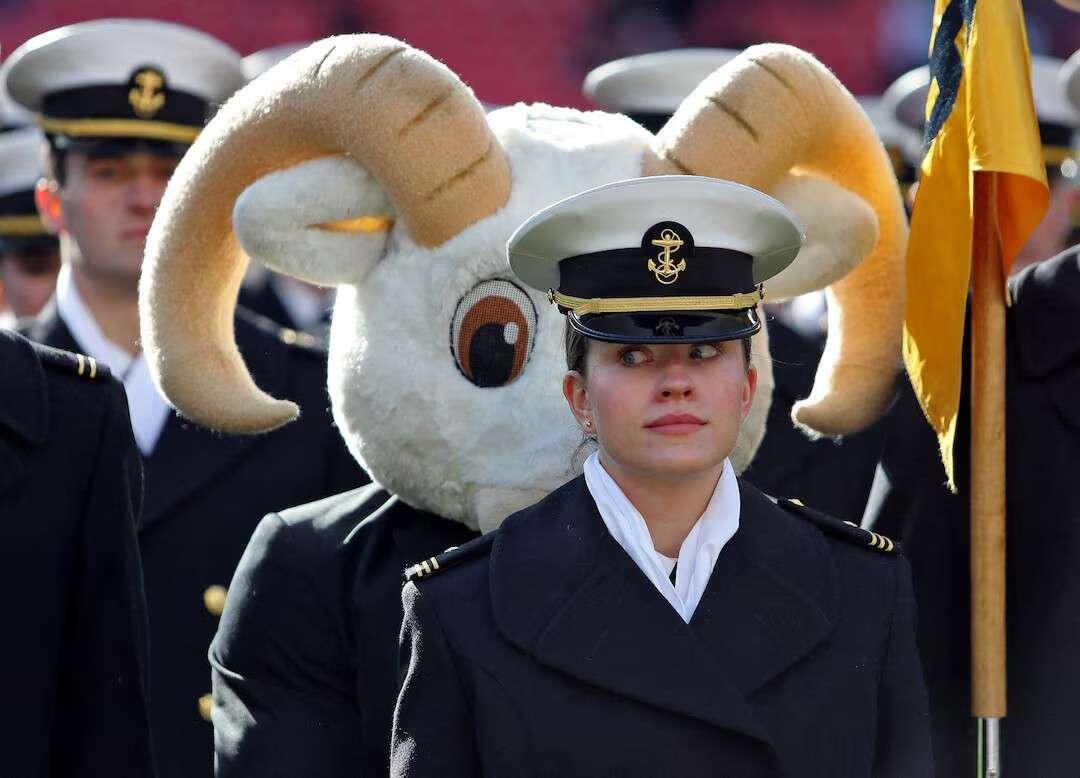 A Midshipmen from the Naval Academy…