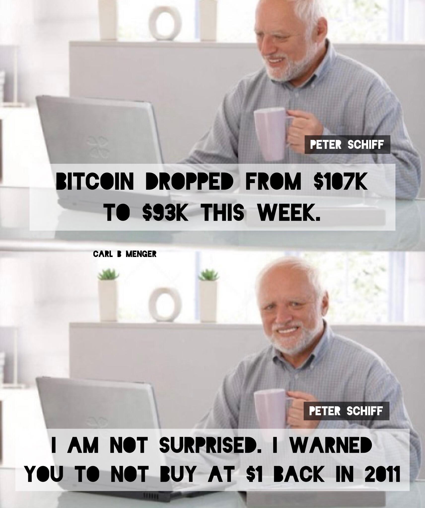 “I told you #Bitcoin is a…