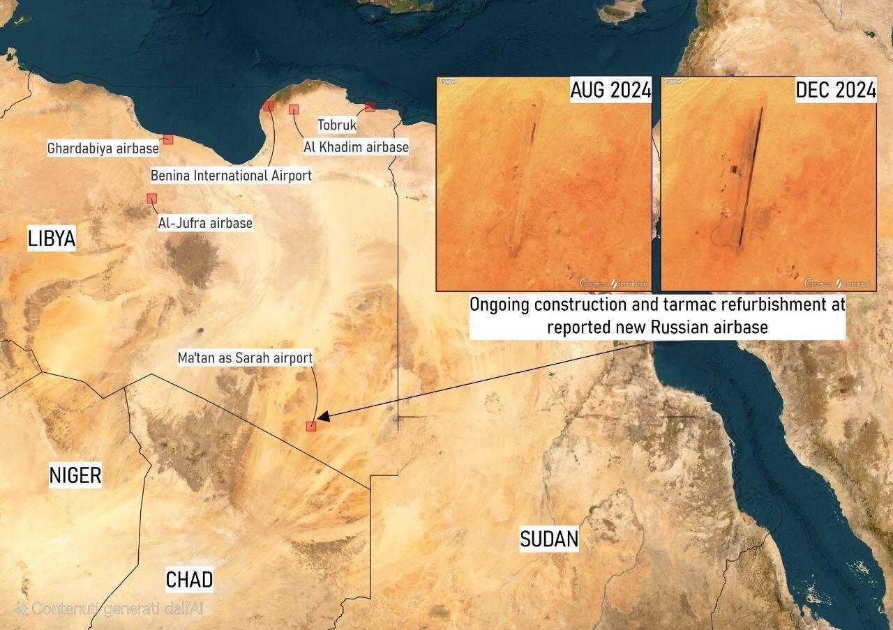 ⚡️Satellite imagery indicates the construction of…