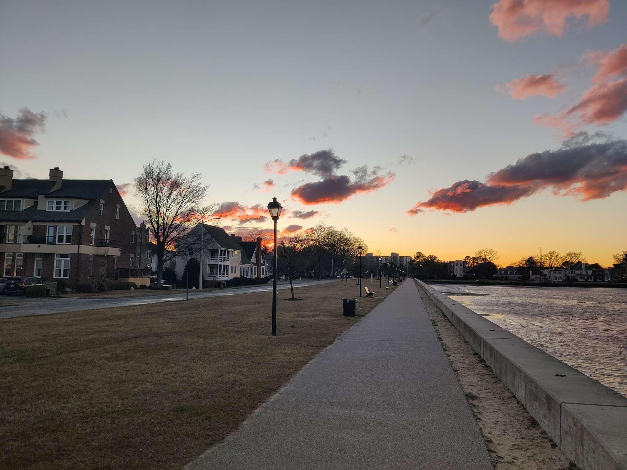 Good Night from Downtown, Portsmouth, Virginia.