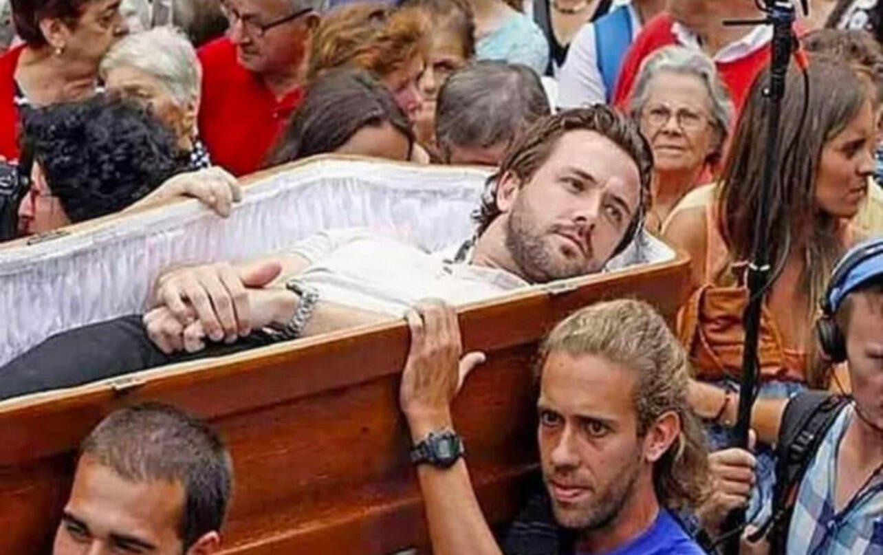 When you dead but hear your…