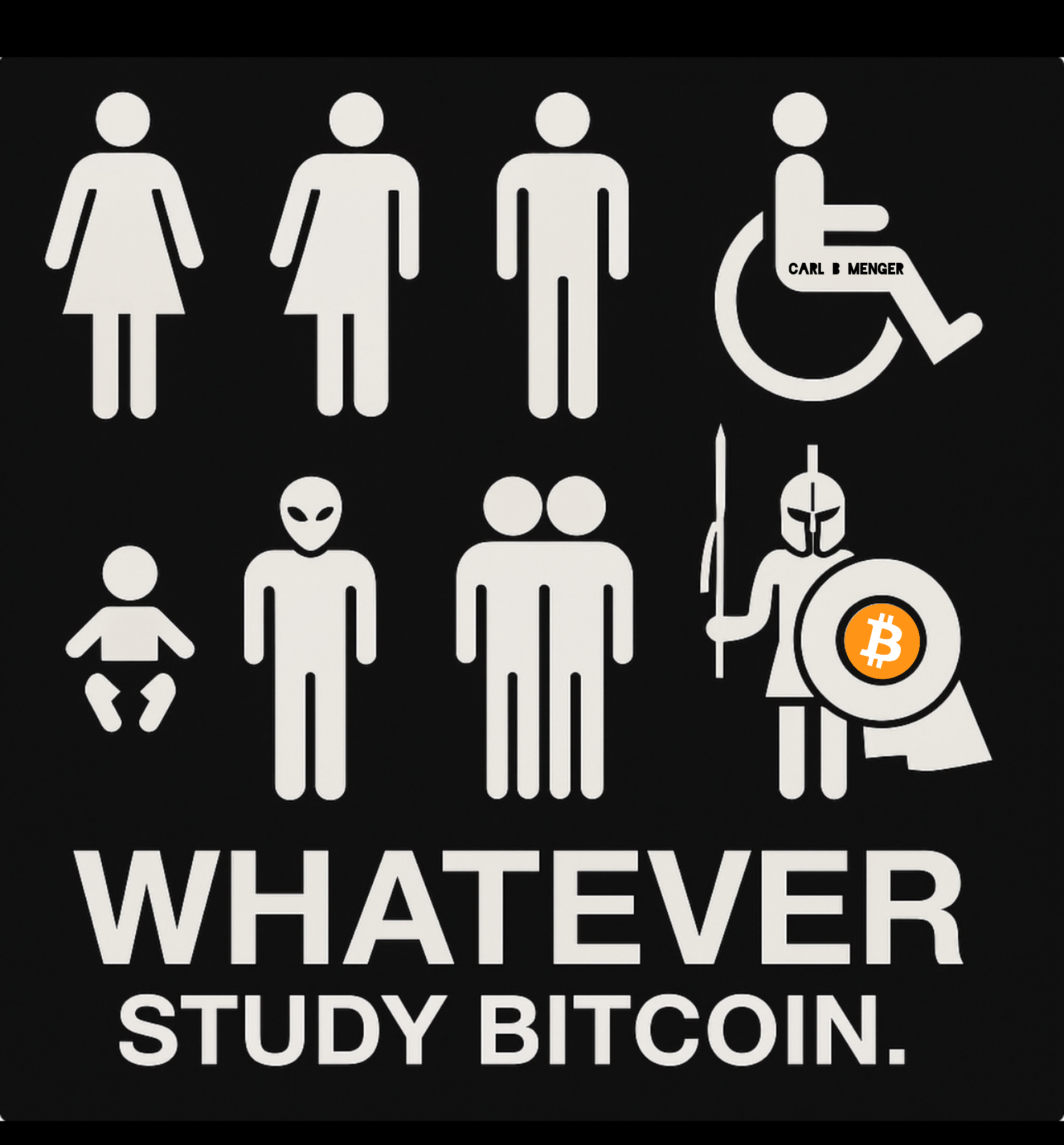 Whatever, study #Bitcoin.