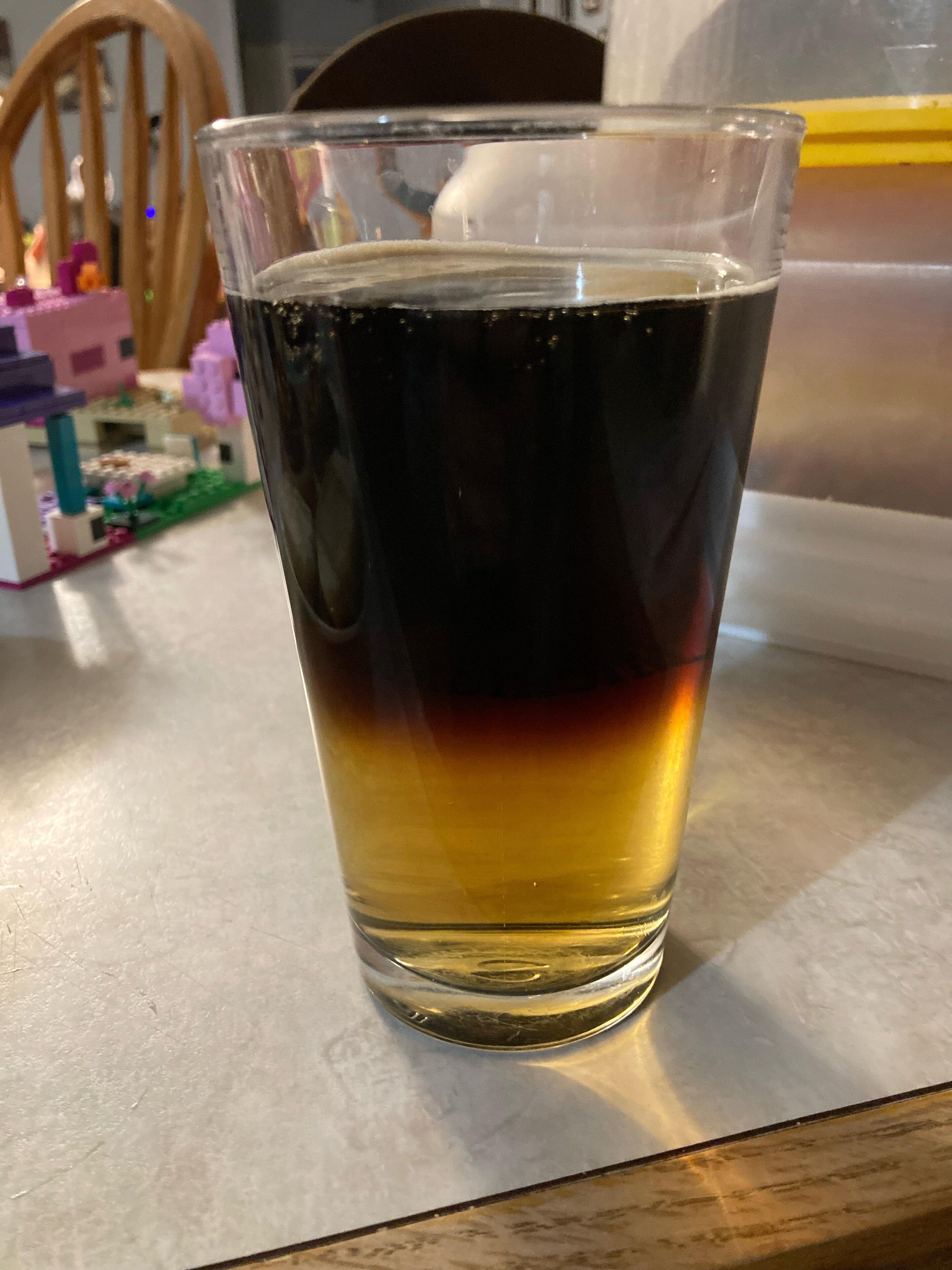 Feels like a black and tan…