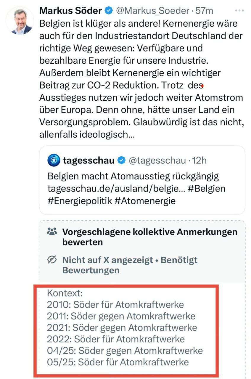#söder #csu #soeder #atomenergie #Lügner