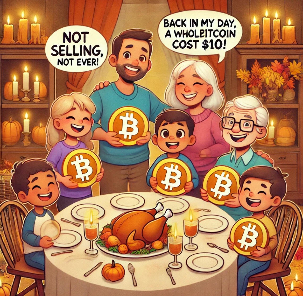 Turkey, Family and #Bitcoin, the ultimate…