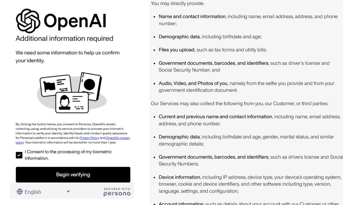 Looks like OpenAI is now requiring…