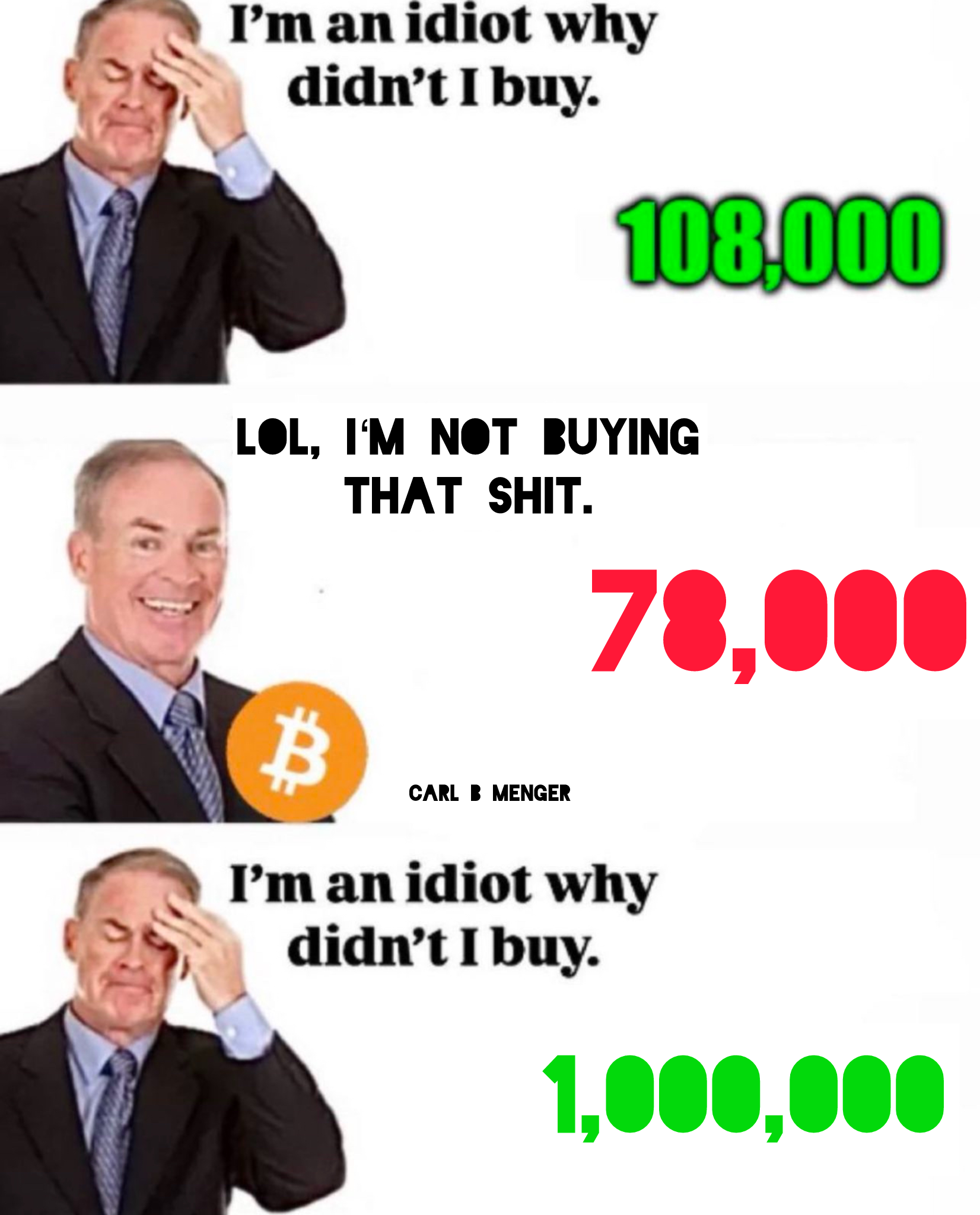 Normie #Bitcoin logic.