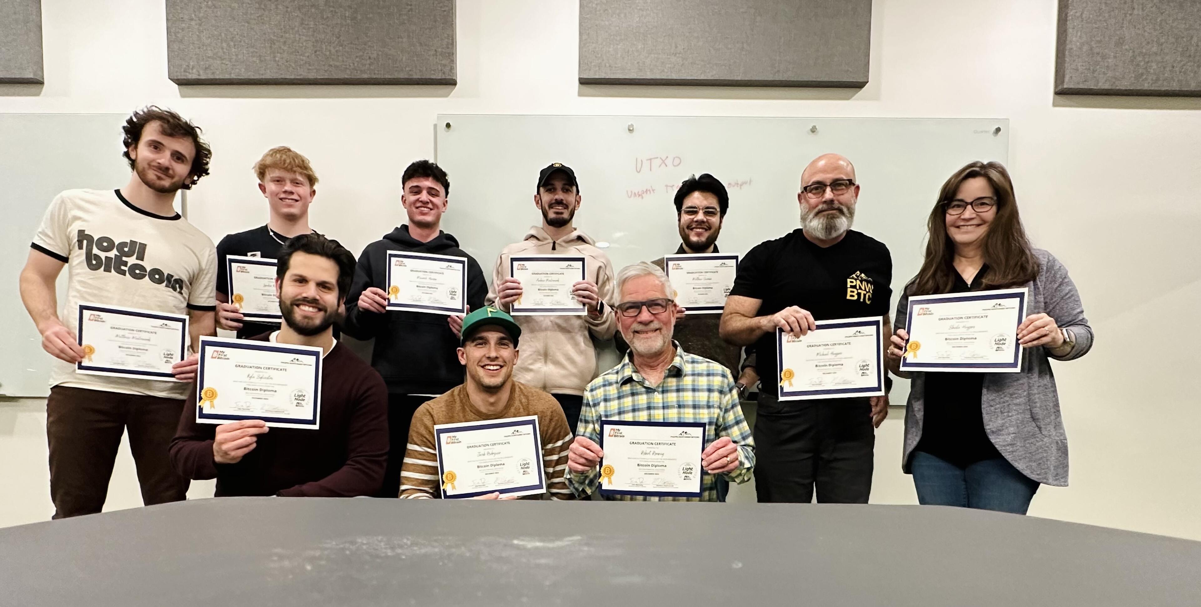 We graduated!…