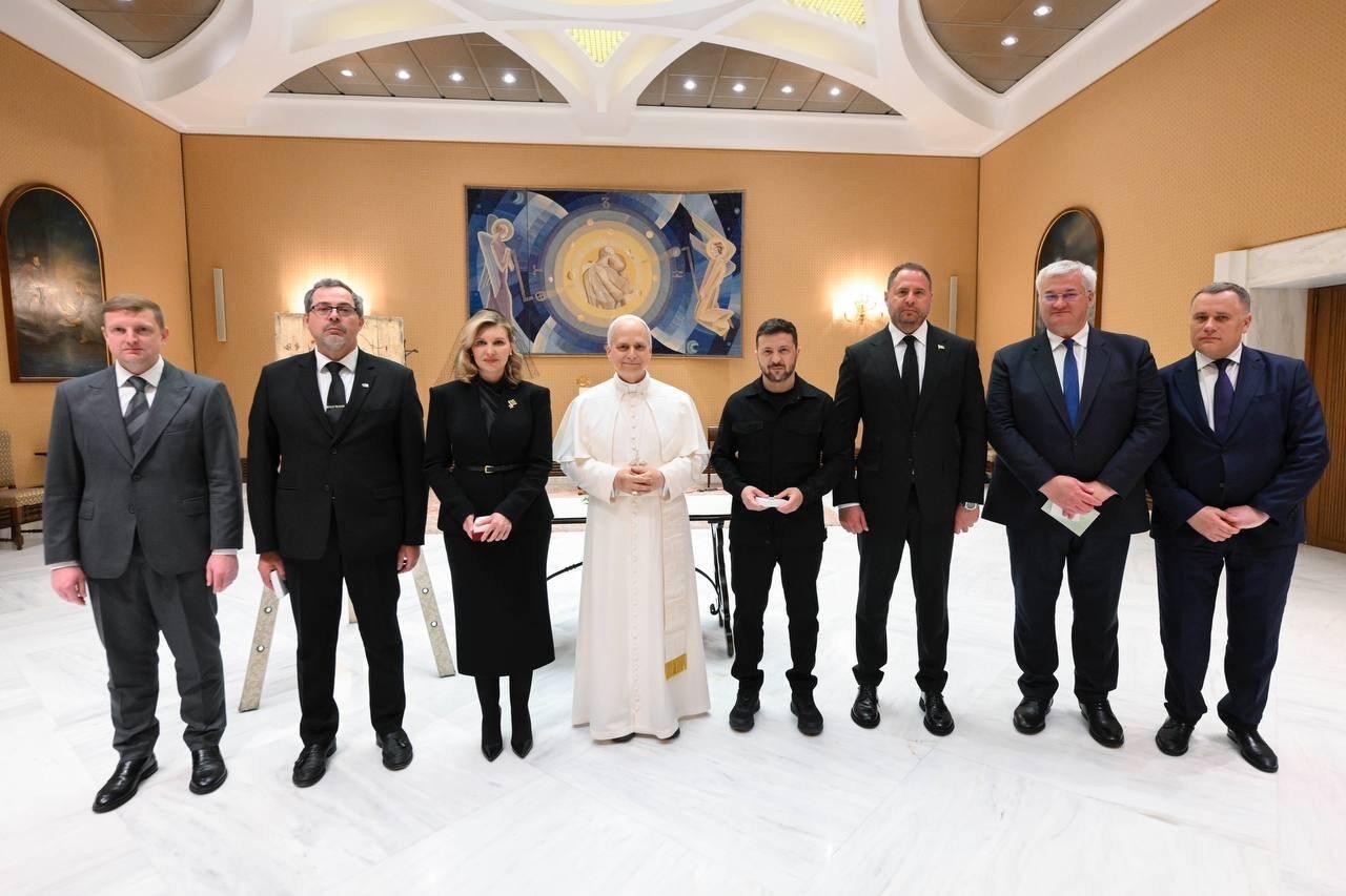 After his meeting with Pope Leo…