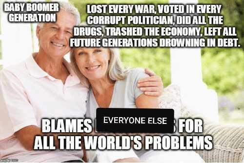 Boomers think marriage and birth rates…
