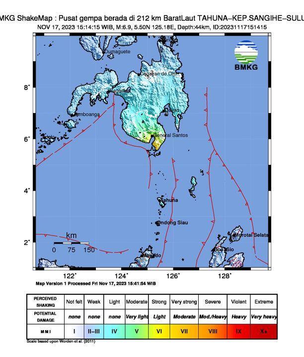 #Earthquake (UPDATE) Mag: 6.9, Nov…