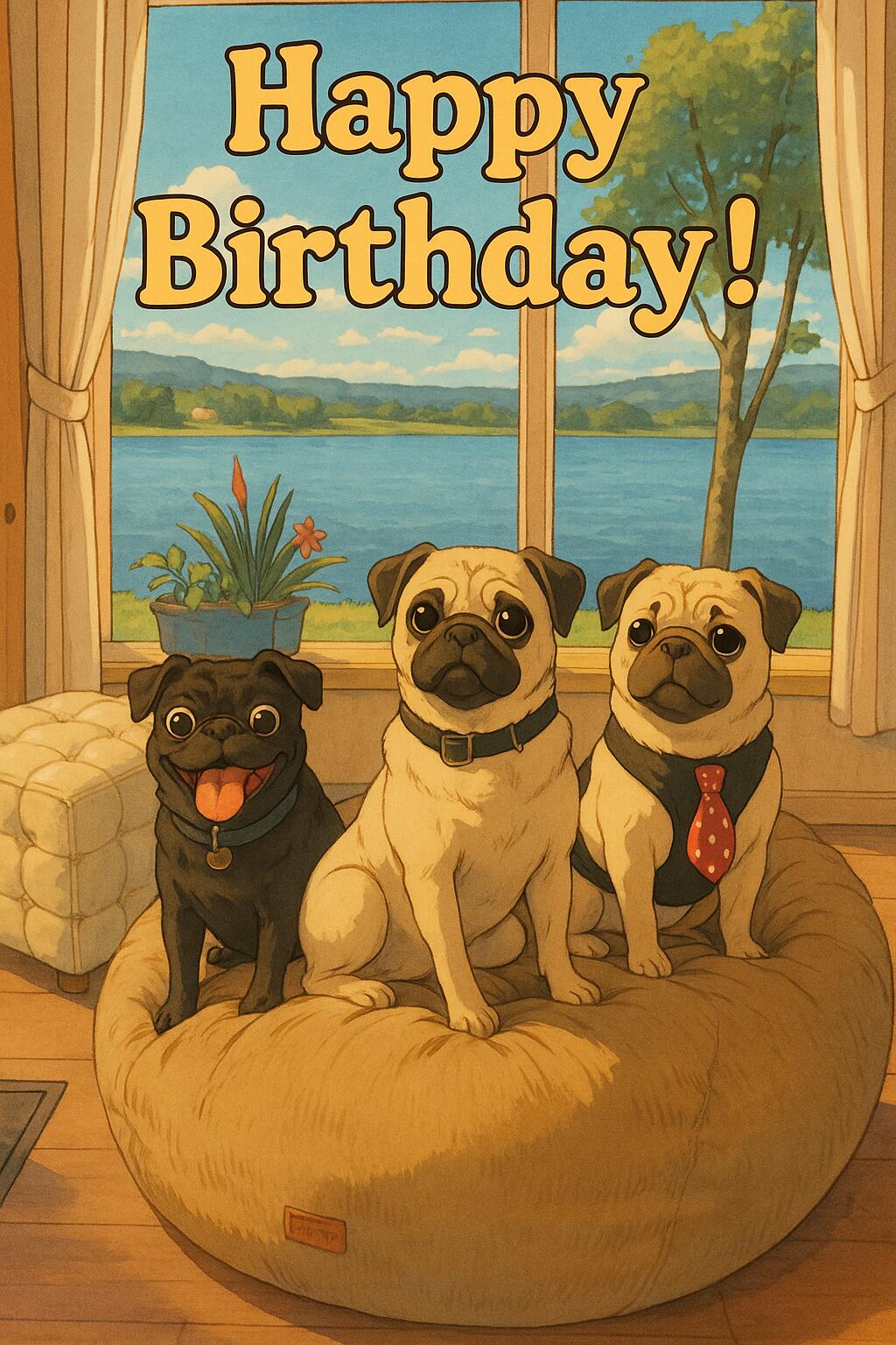 A happy bitrthday card for a…