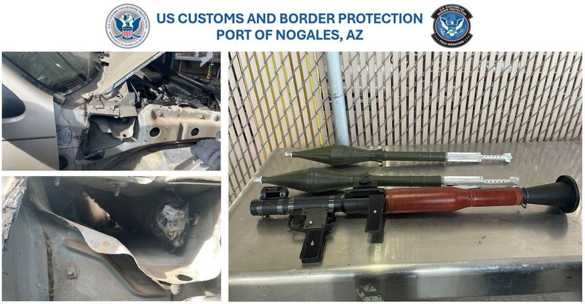 ⚡️CBP announced they seized a rocket…