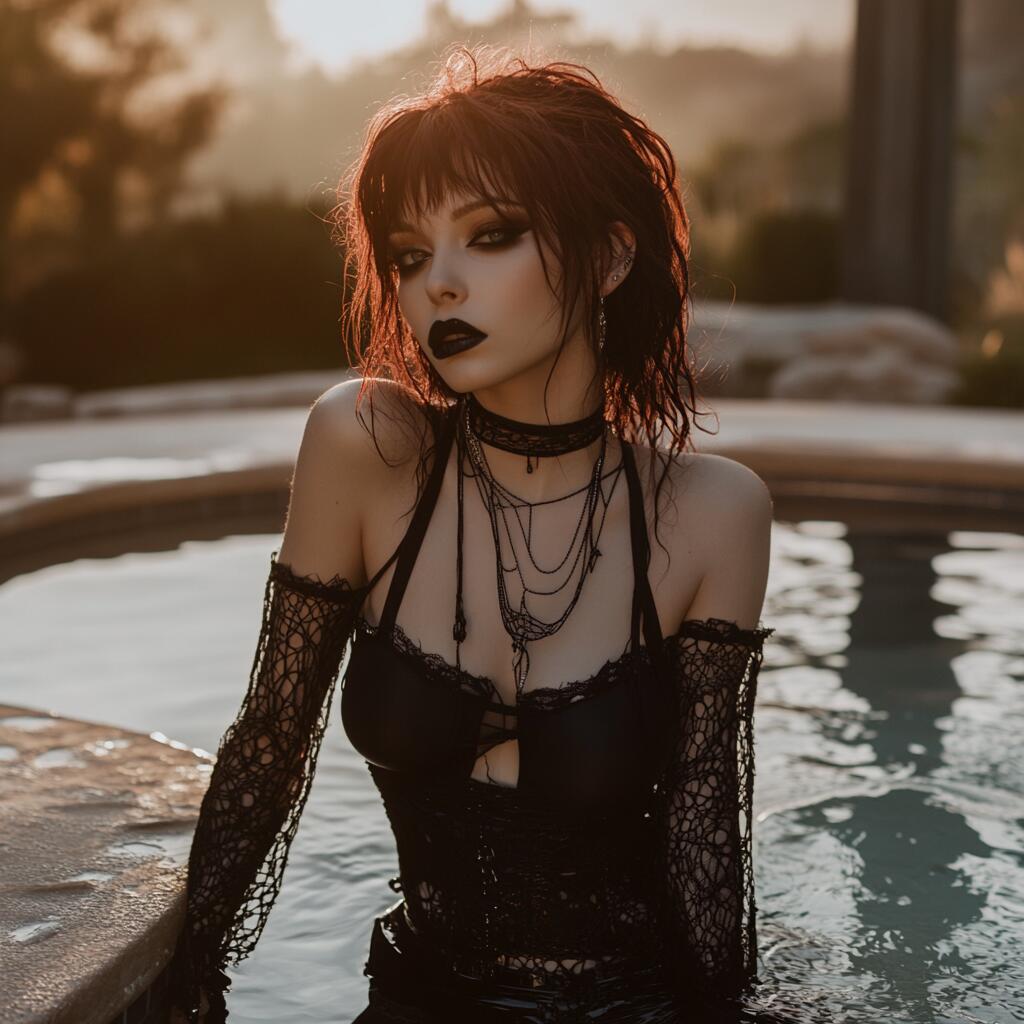 #ai #art #aiart #goth
