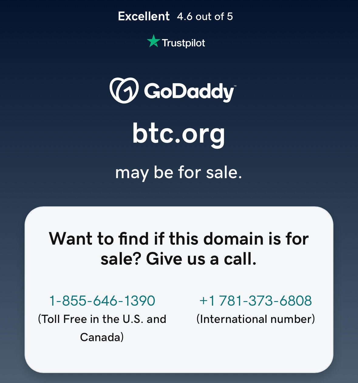 Makes me sad to see domains…
