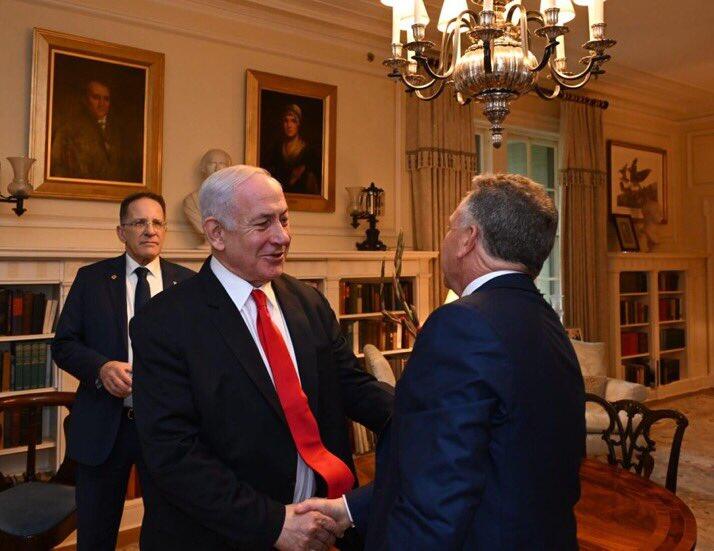 Israeli Prime Minister Benjamin Netanyahu met…