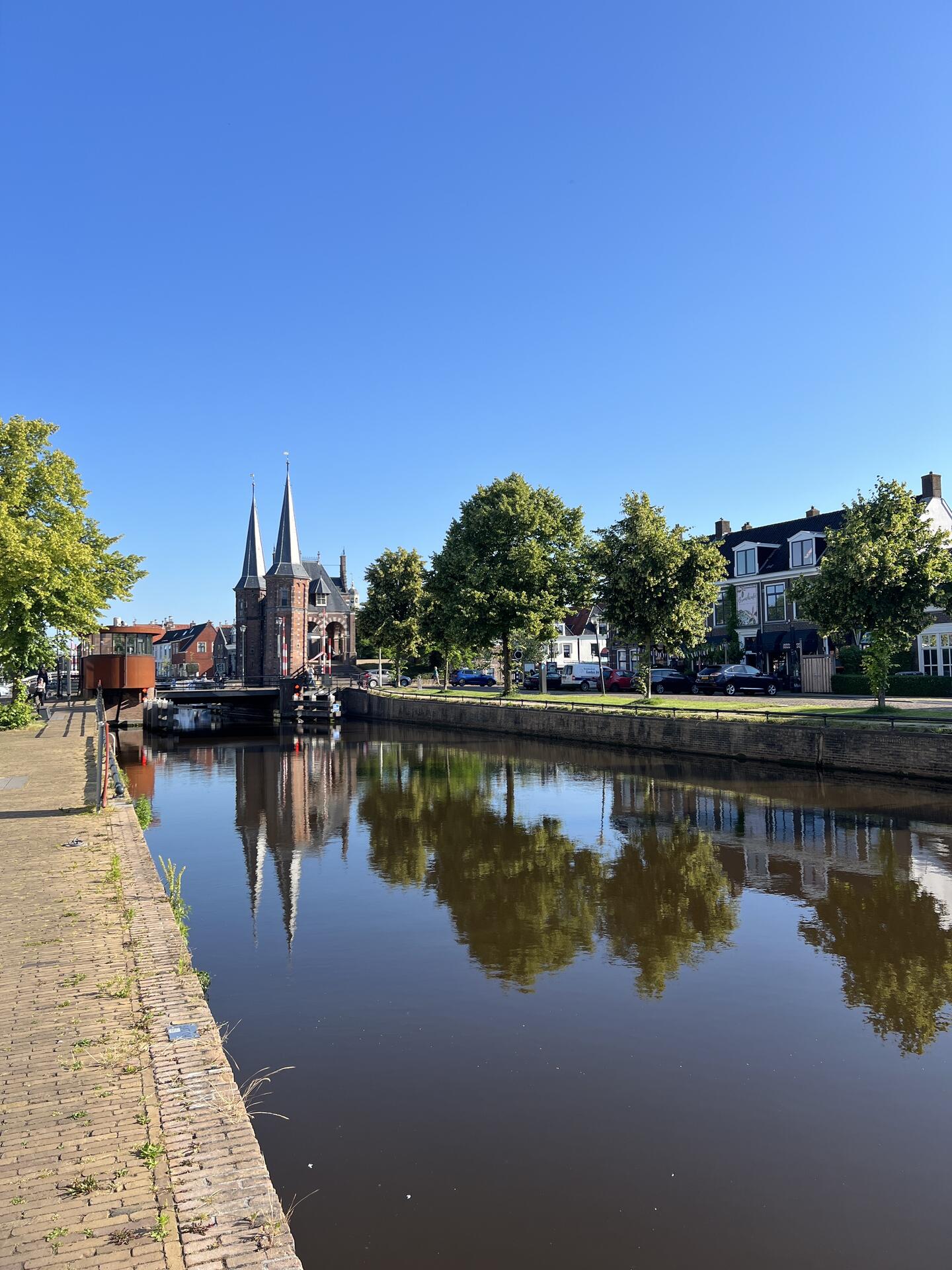 The waterpoort in Sneek, the Netherlands…