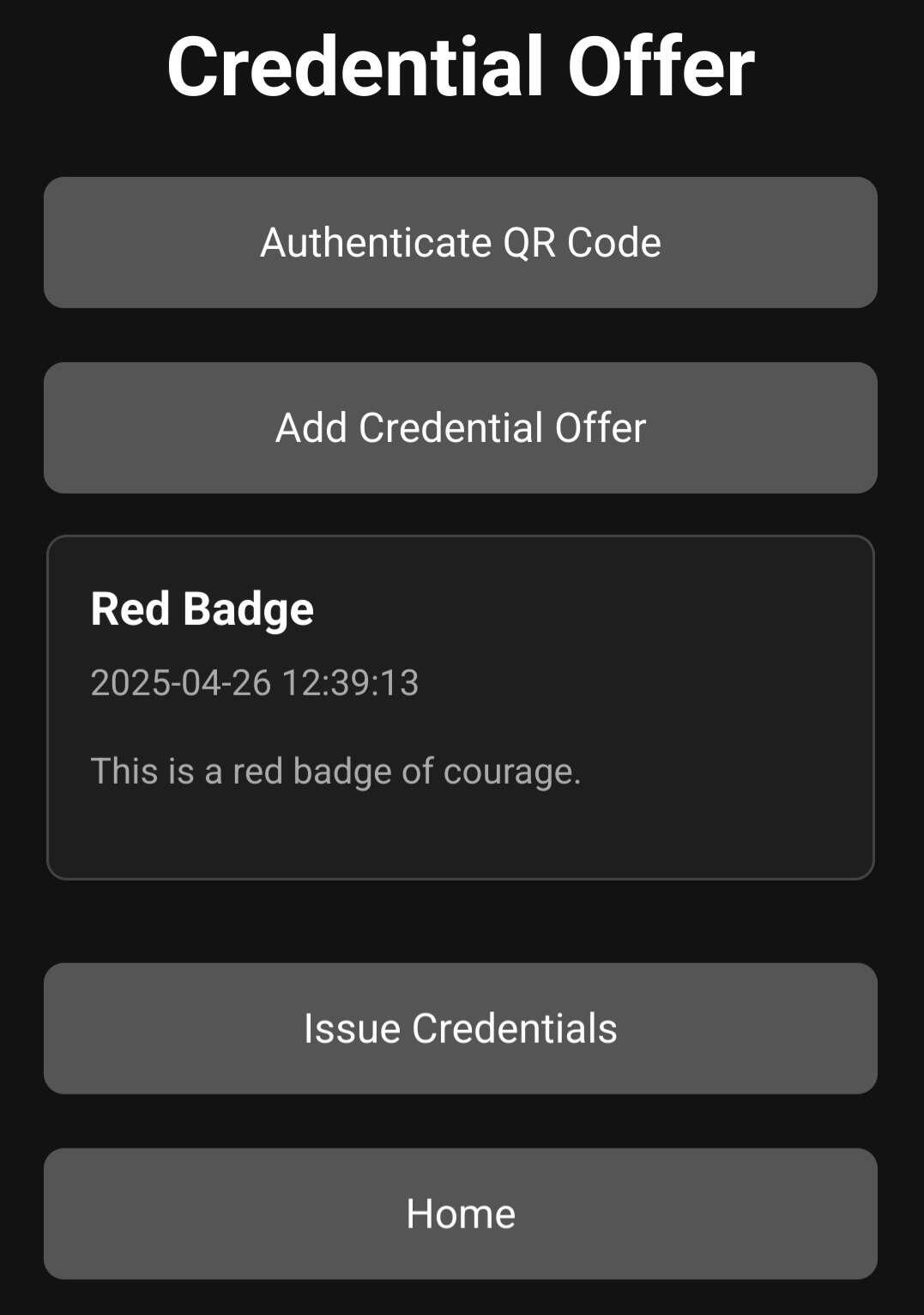 Making excellent progress toward adding issuing…