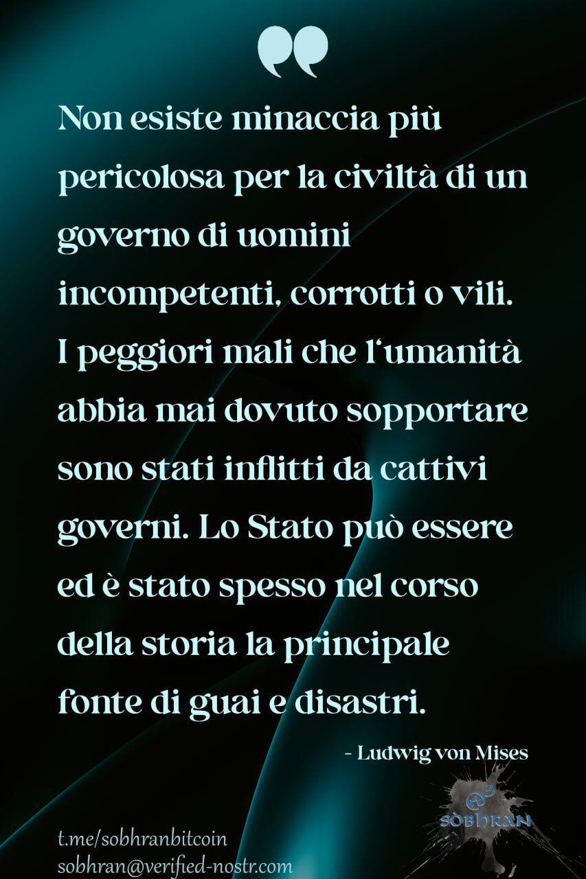 Non esiste minaccia più pericolosa per…