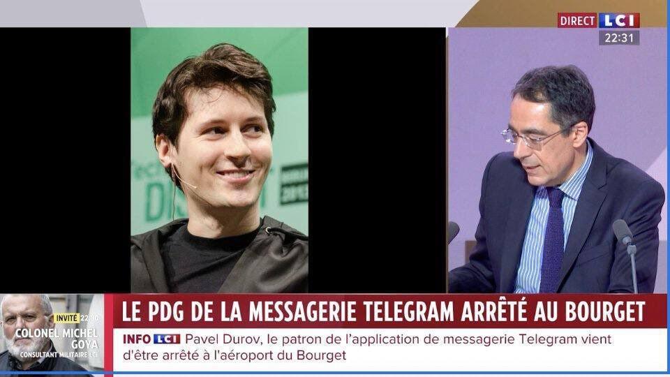 Telegram founder Pavel Durov, who is…