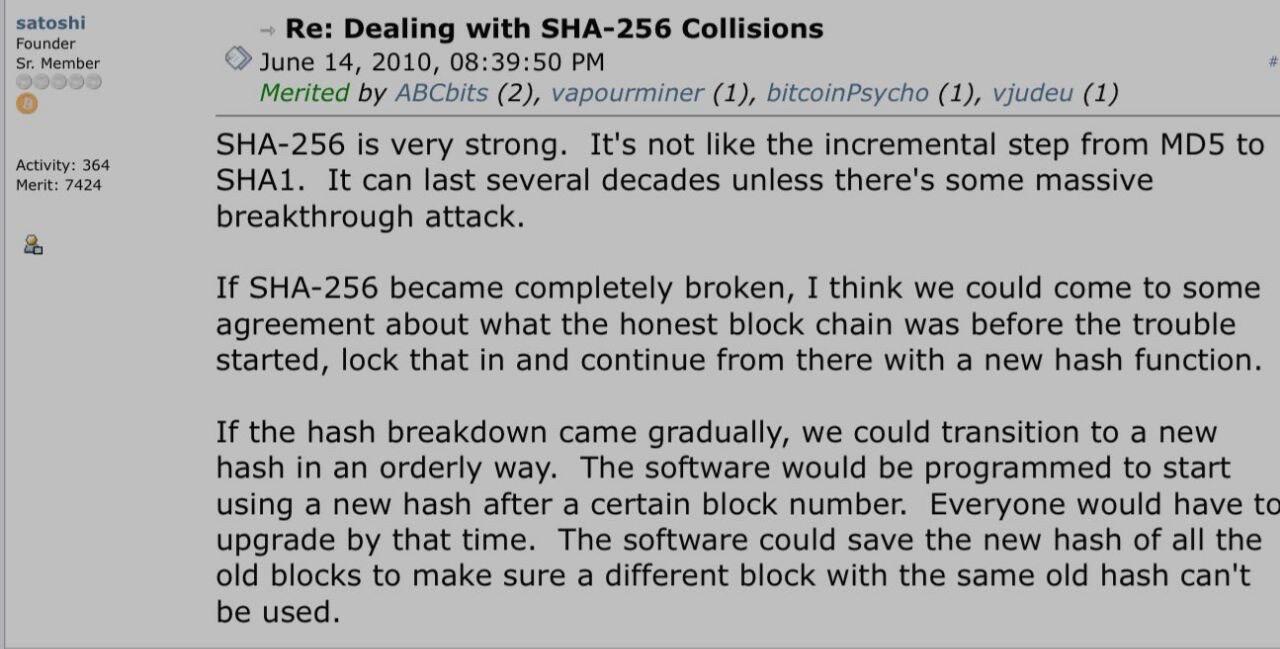 Satoshi’s thoughts on handling a…