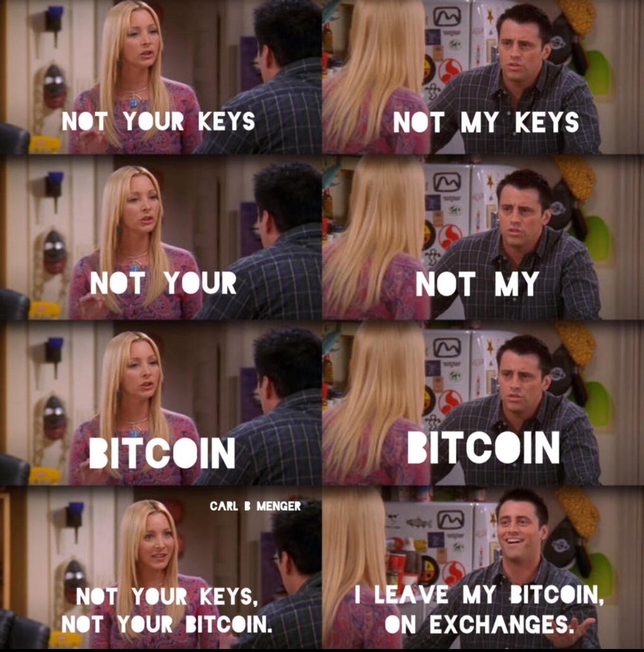 Repeat: Not your keys, not your…