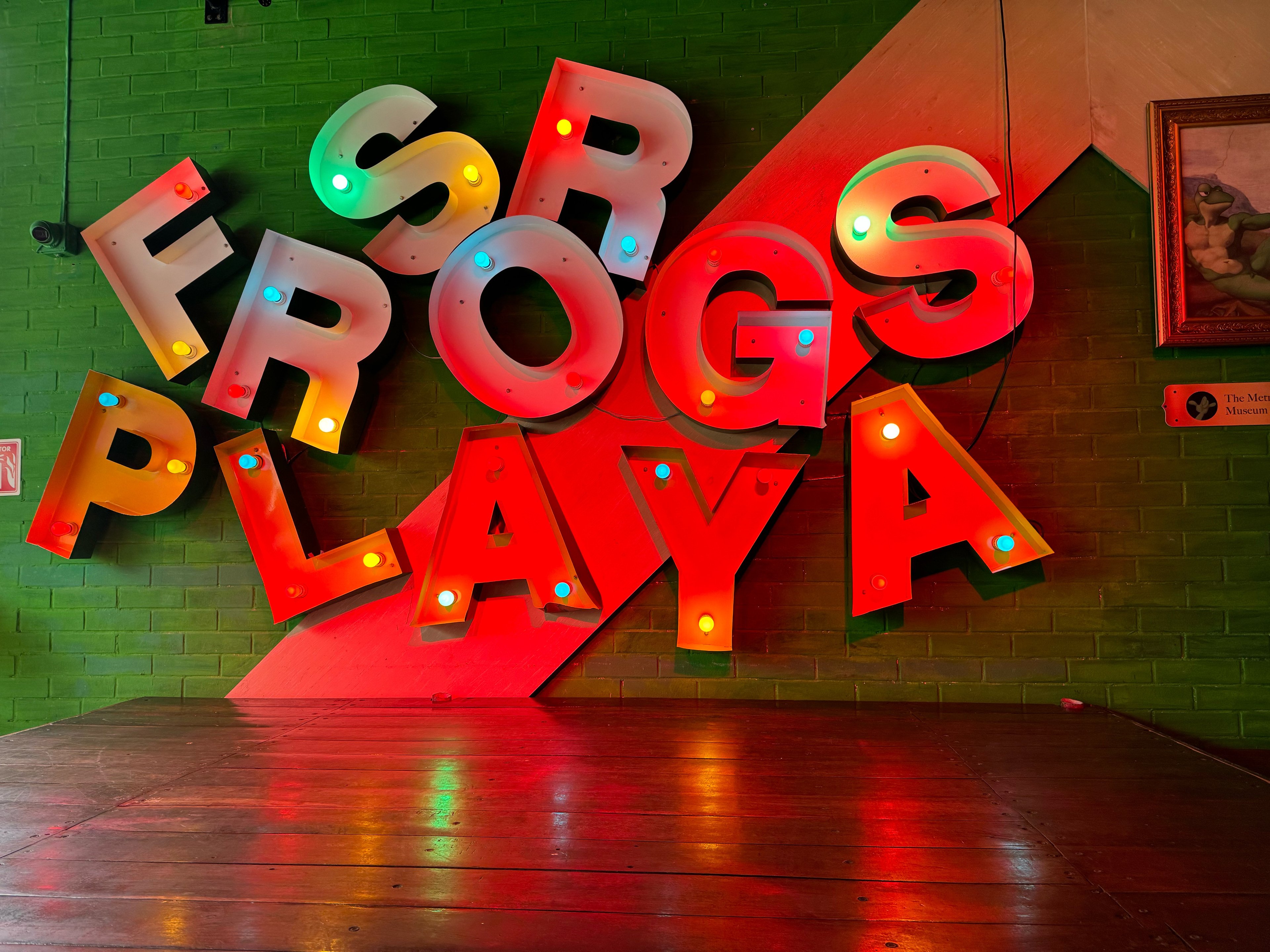 Senor Frogs in Playa del Carmen…