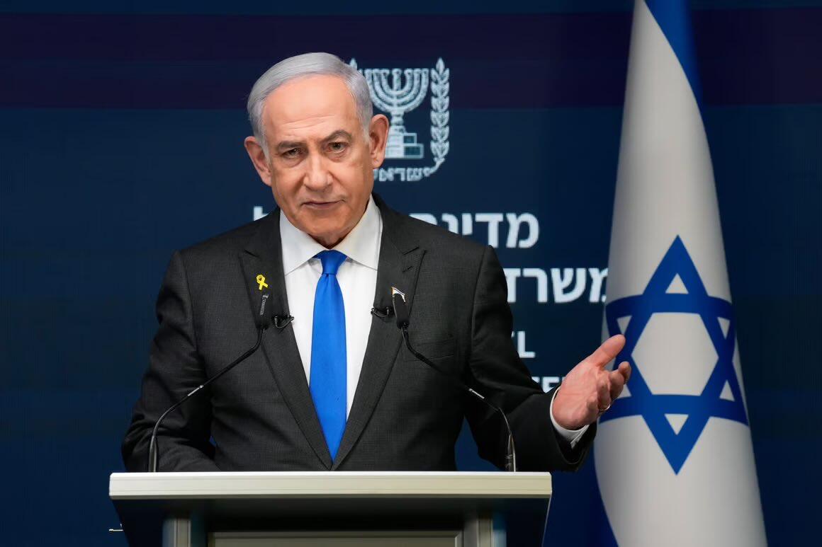 Israeli Prime Minister Benjamin Netanyahu is…