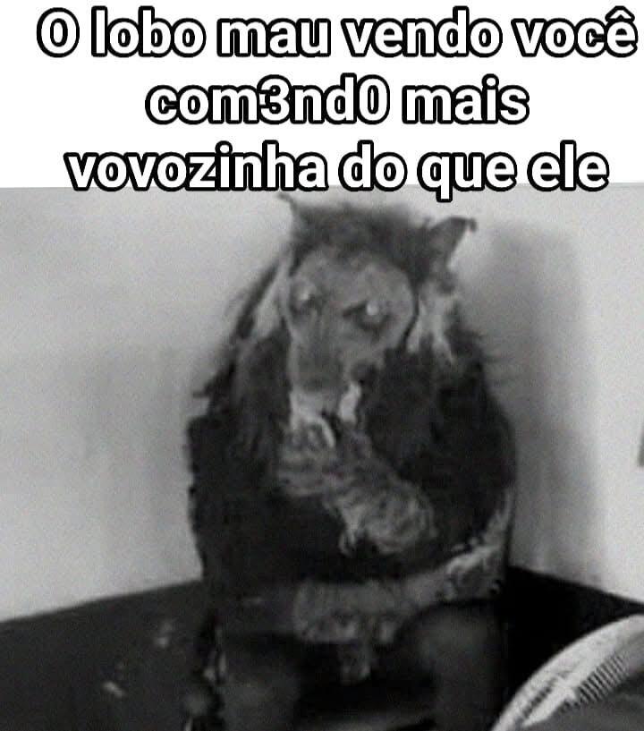 Recado para os comedor de mãe…