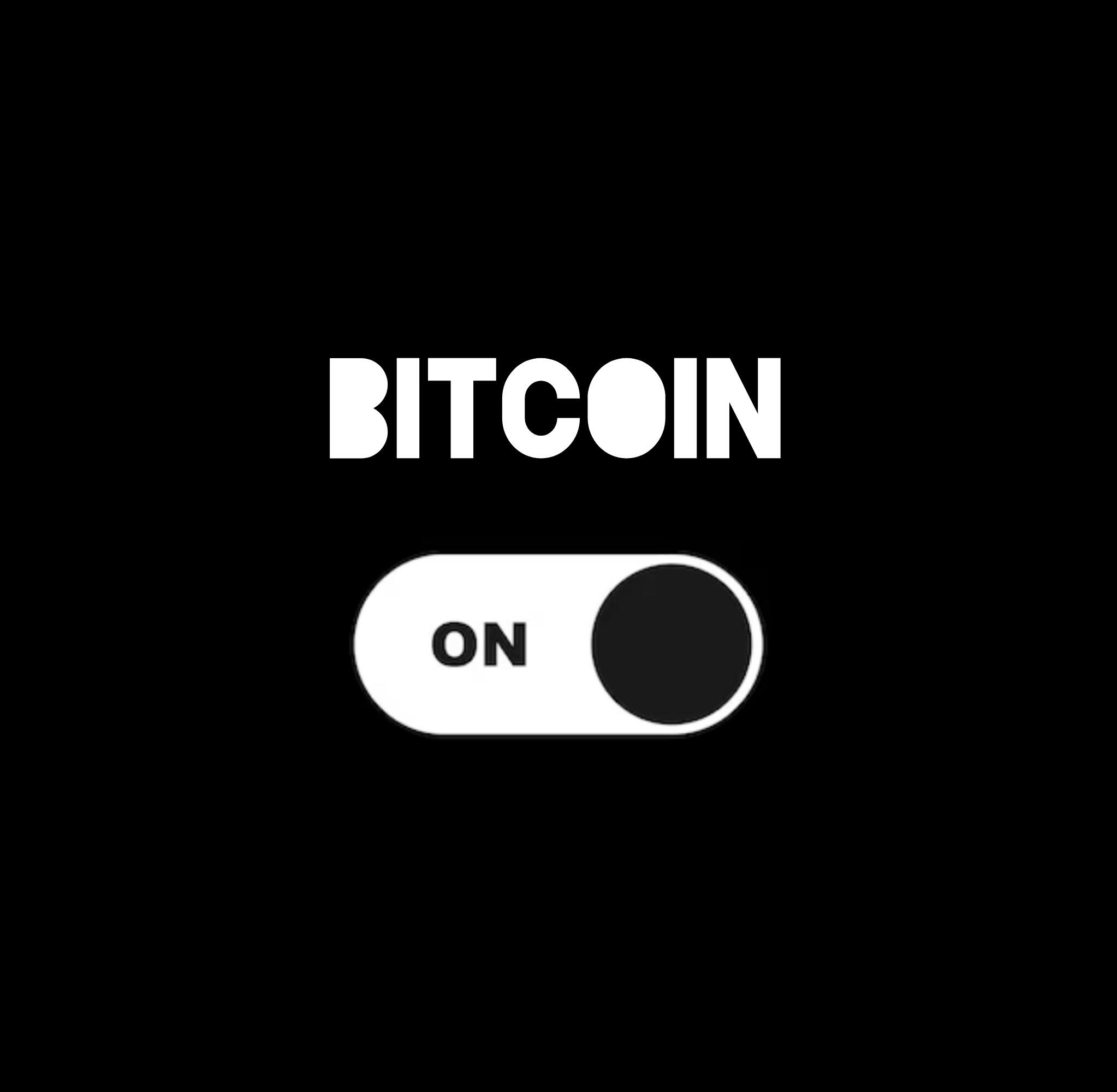 Turning on #Bitcoin is turning off…