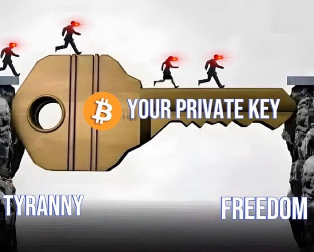 #Bitcoin self-custody is key.