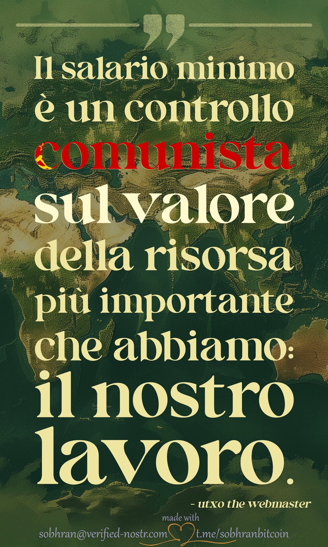 Il #salario minimo è un controllo…