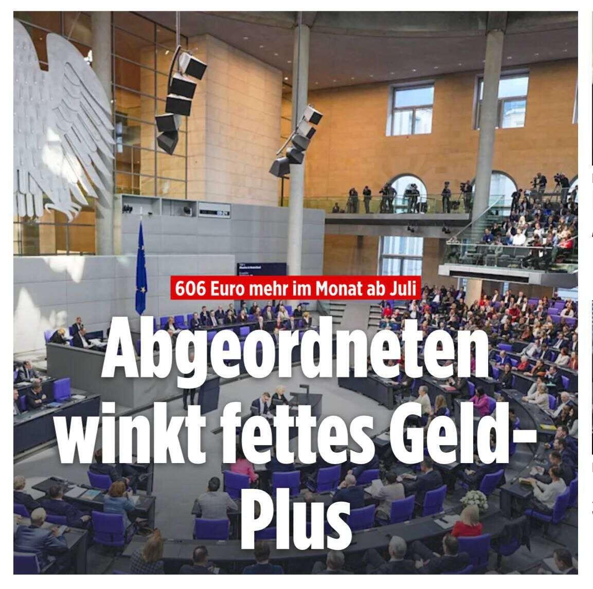 Der Trog bleibt der gleiche, nur…