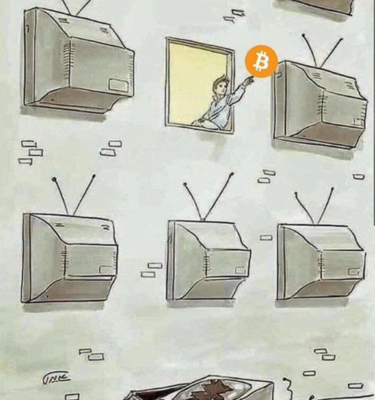 Turn-off MSM. Study #Bitcoin.