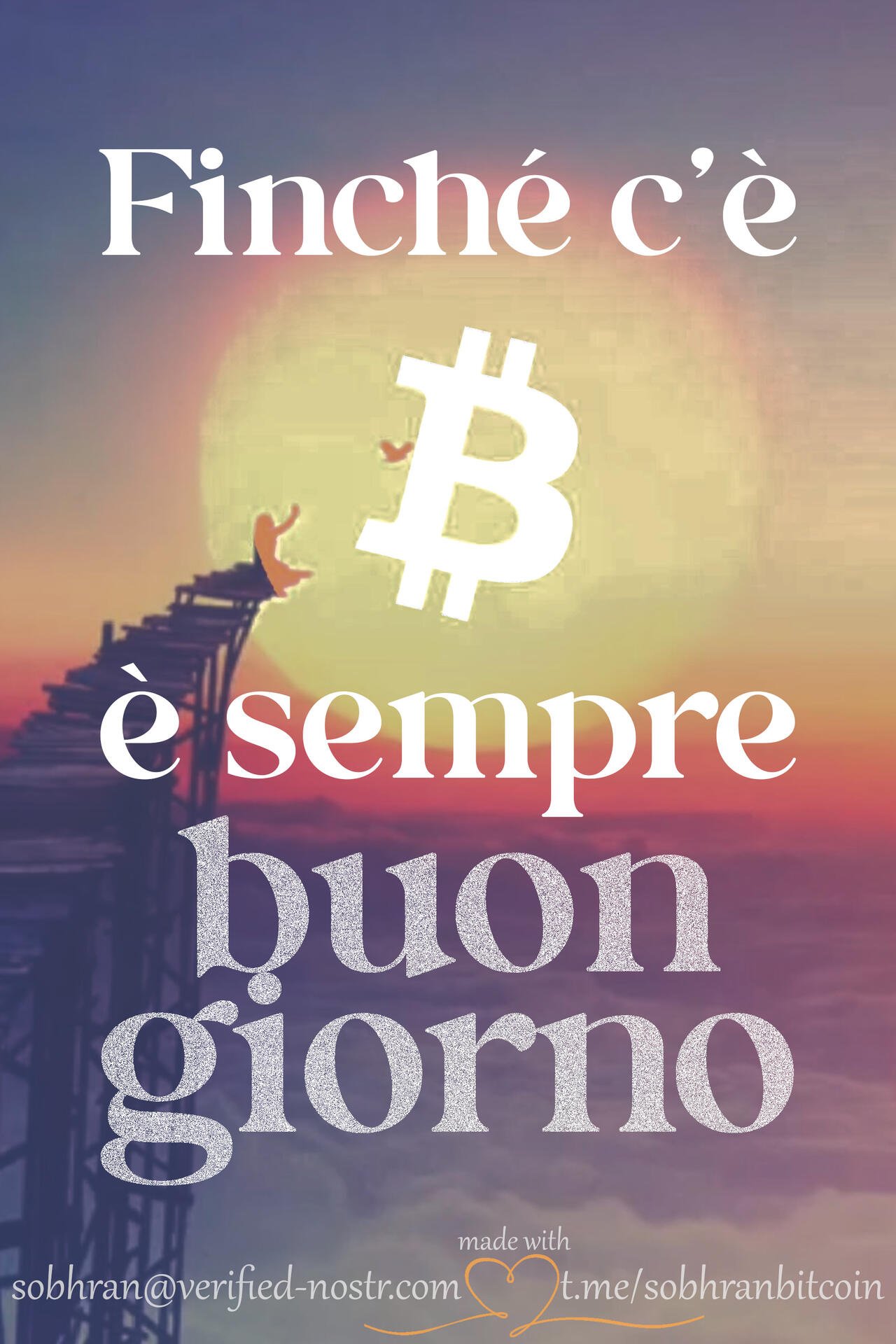 Finché c'è #Bitcoin è sempre…