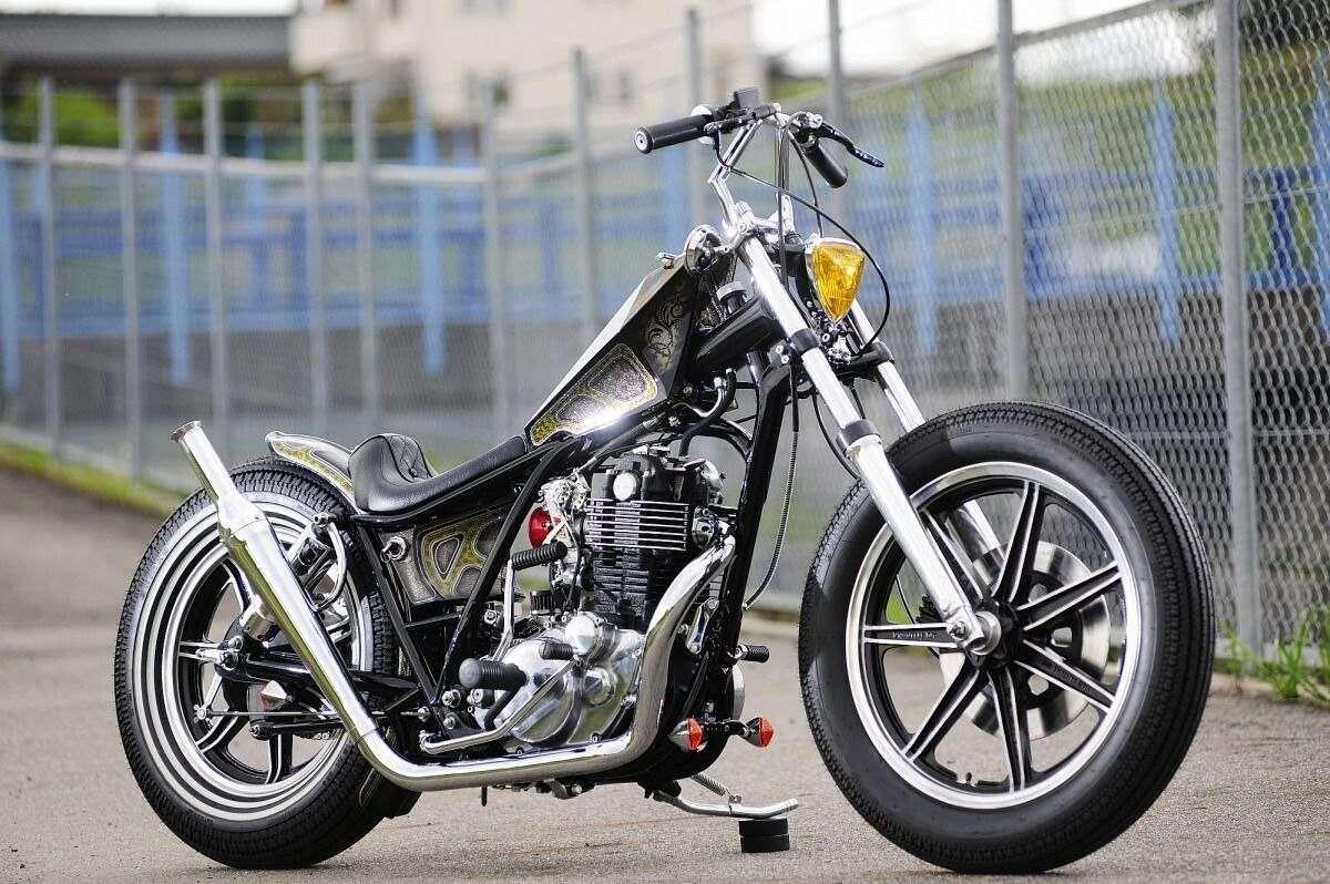 #bike #biker #custom #rocker #motorbike