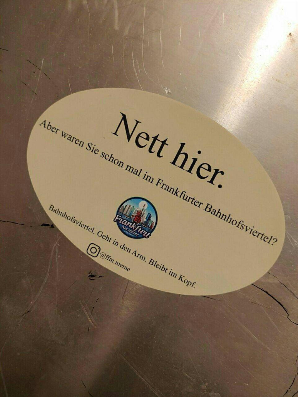 #Meme #Frankfurt