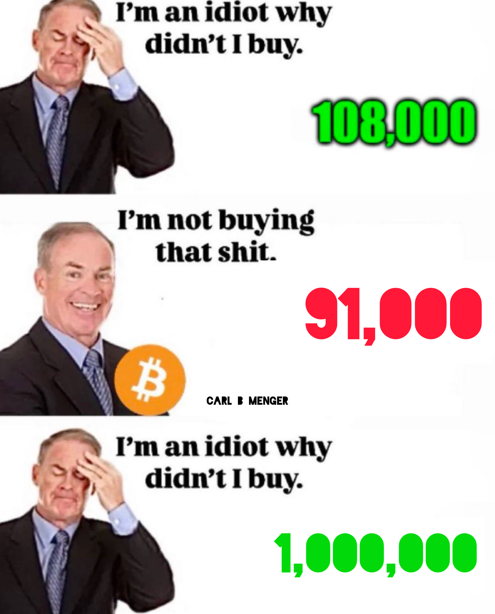 Normie #Bitcoin Logic.
