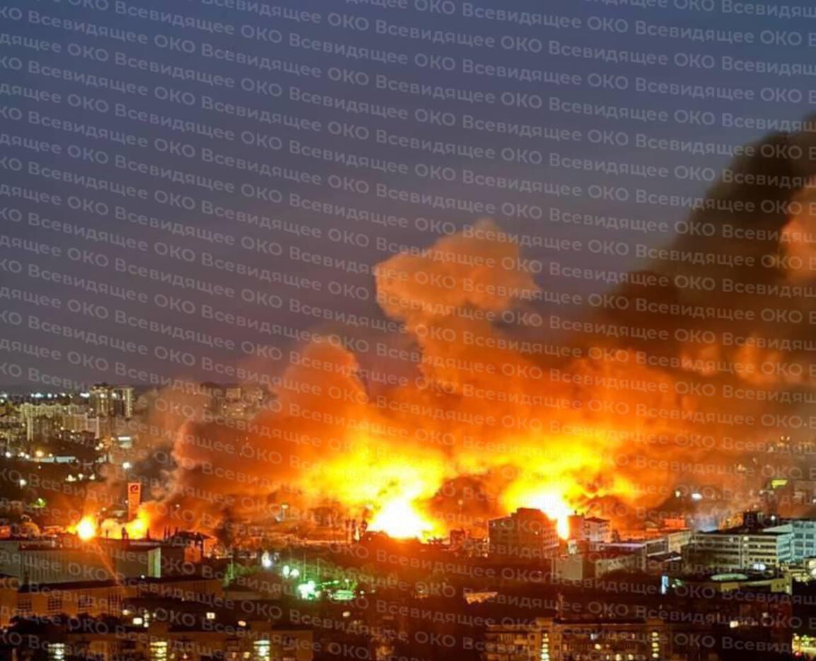 Multiple drone strikes hit the Ukrainian…