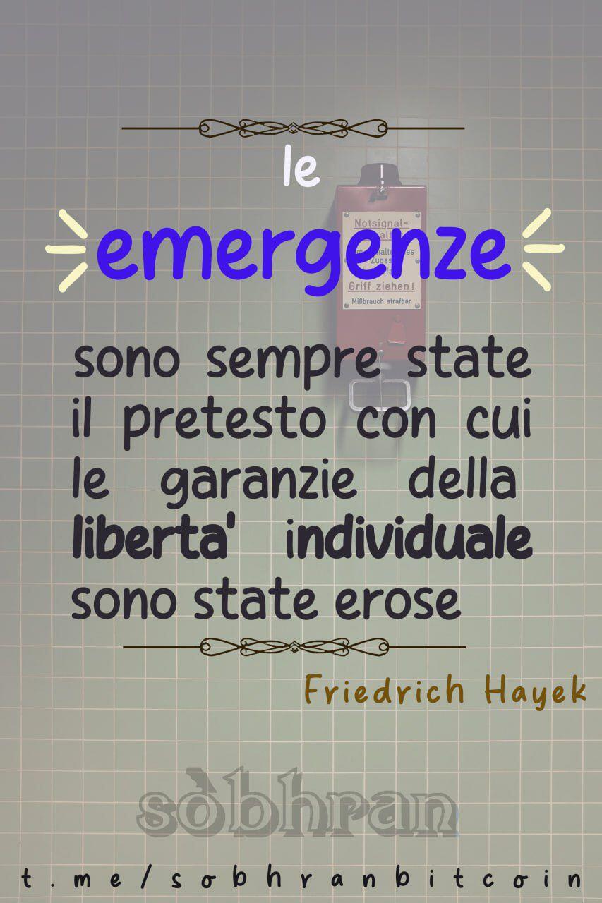 le #emergenze sono sempre state il…