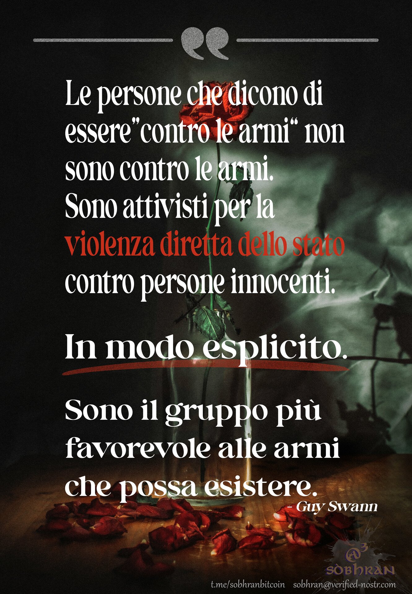 Le persone che dicono di essere…