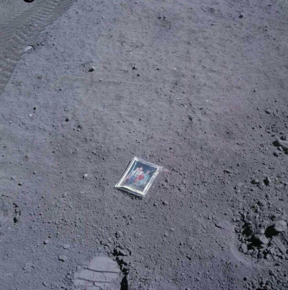 Apollo 16 astronaut Charles Duke left…
