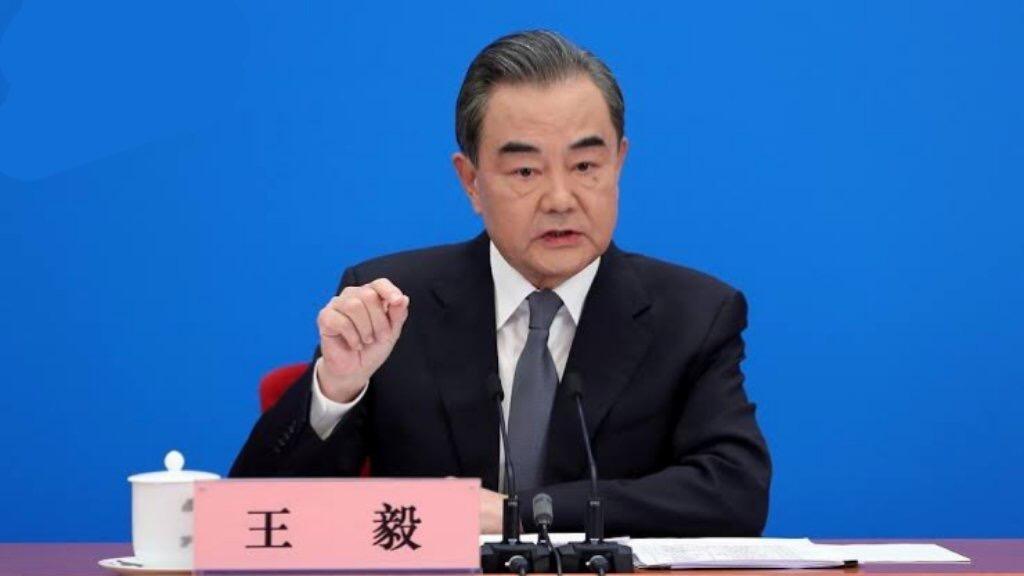 Chancellor Wang Yi stated, “The people…