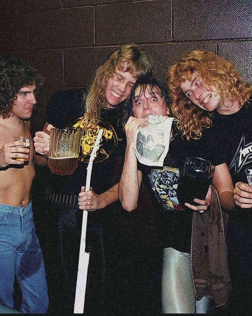 Metallica at the height of their…