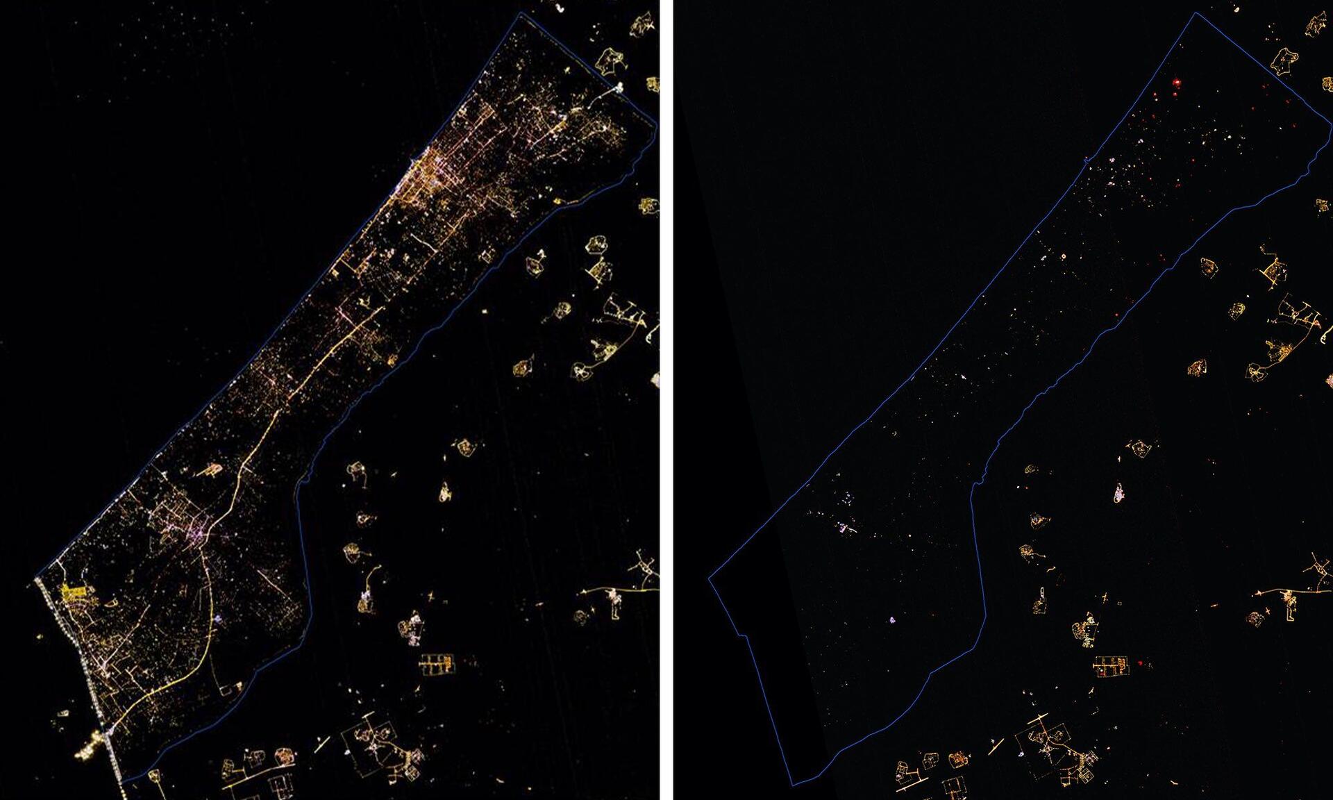 How genocide looks like from space…