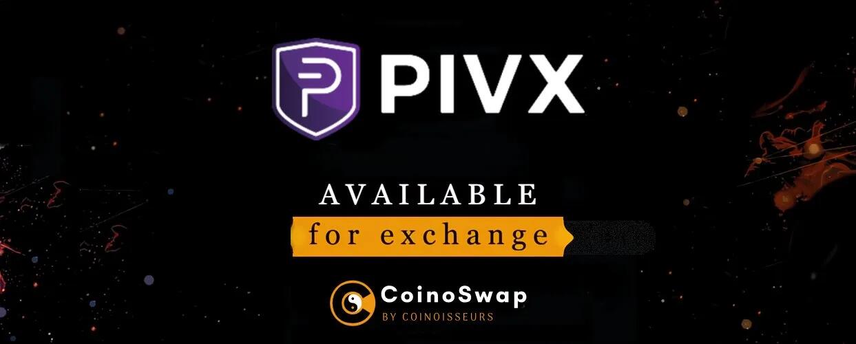 PIVX Now Listed on CoinoSwap