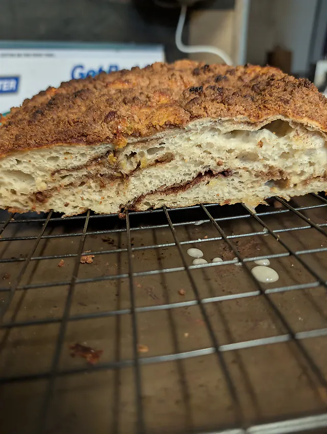 Sourdough Apple Pie Focaccia